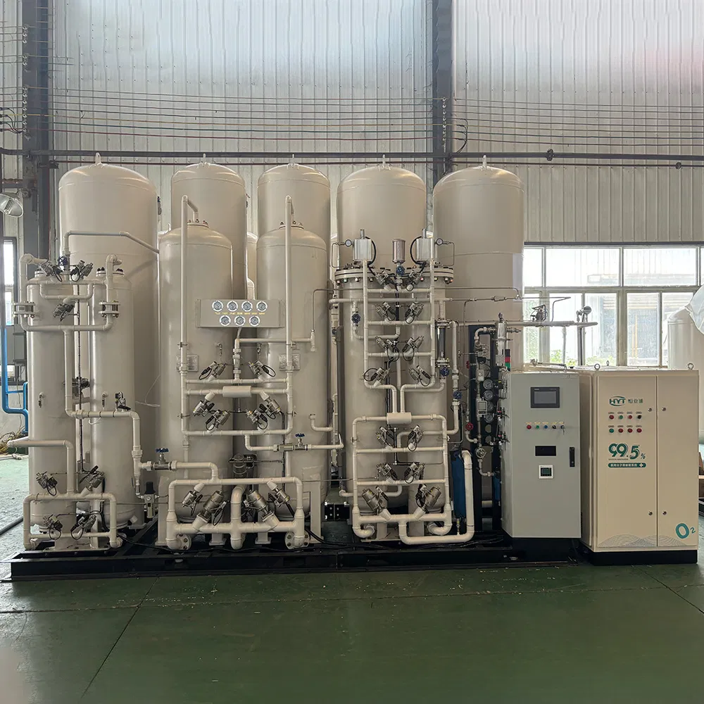 Low Energy Consumption Psa Oxygen Generator 13: 1 Air Oxygen Ratio High Purity Oxygen Filling Machine