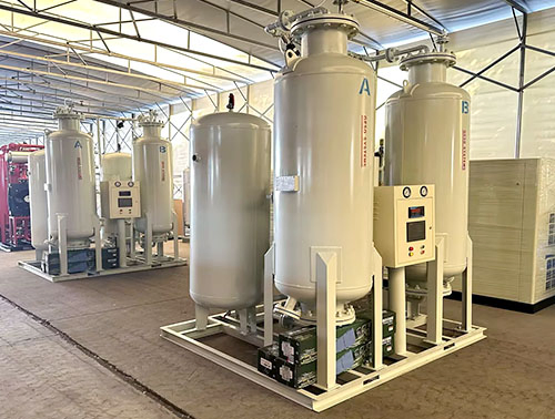 N2 مولد 99.999% 60nm3/H مولد النيتروجين والأكسجين والهيدروجين محتوى غير الأكسجين الامتصاص ضغط الامتصاص المتأرجح