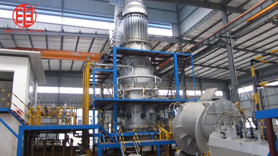 نظام إنتاج القضبان المؤتمت بالكامل بتقنية 2500kw الصب
