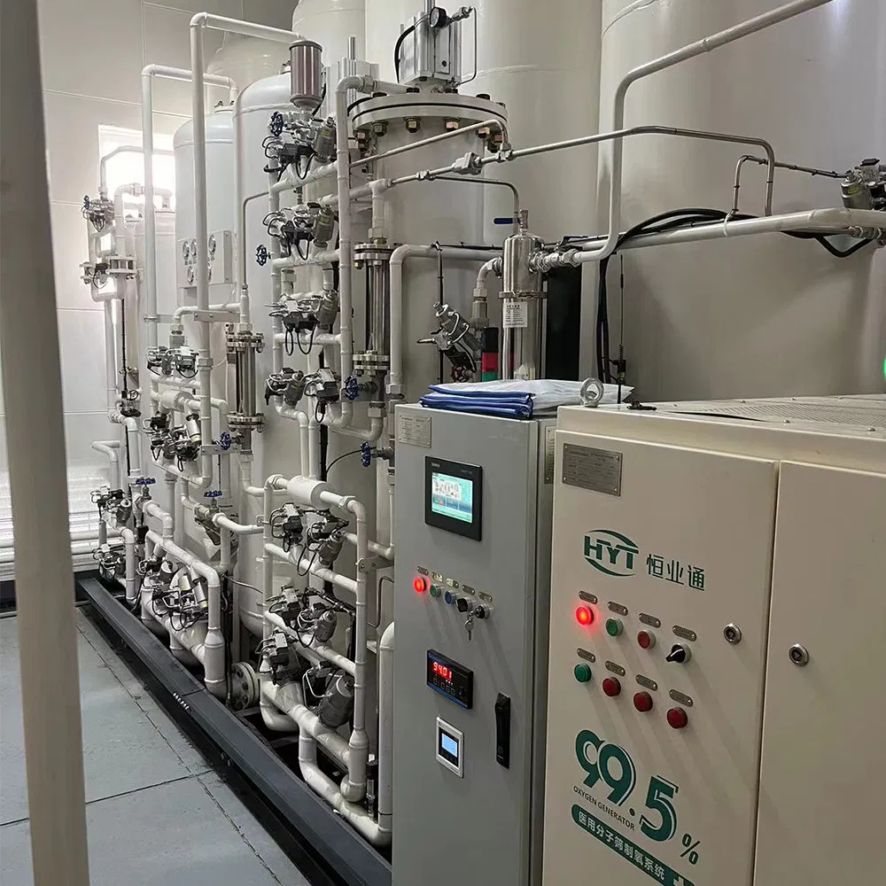 Low Energy Consumption Psa Oxygen Generator 13: 1 Air Oxygen Ratio High Purity Oxygen Filling Machine