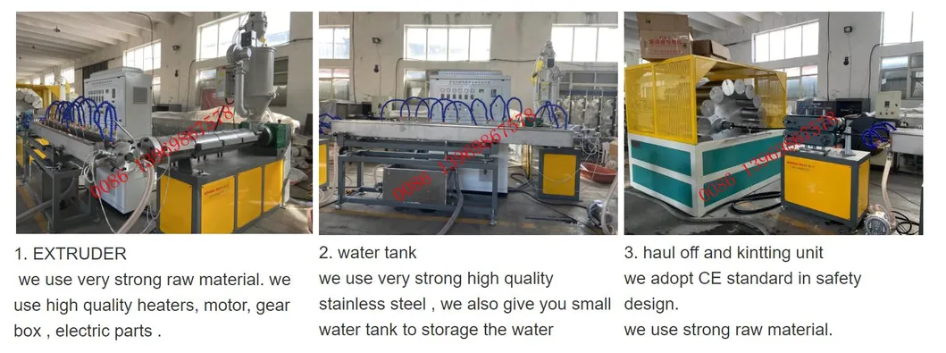 آلة إنتاج أنابيب خرطوم مركب من خيوط PVC عالية الضغط للأكسجين والأسيتيلين والغاز الطبيعي في صناعة اللحام