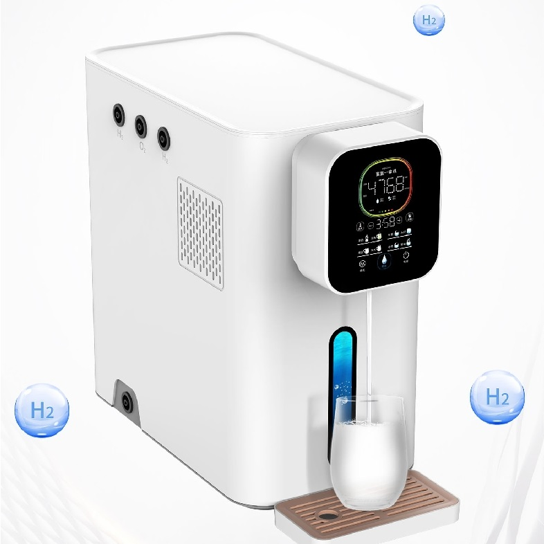 مبتكر 2 في 1 جهاز الماء الهيدروجيني والاستنشاق