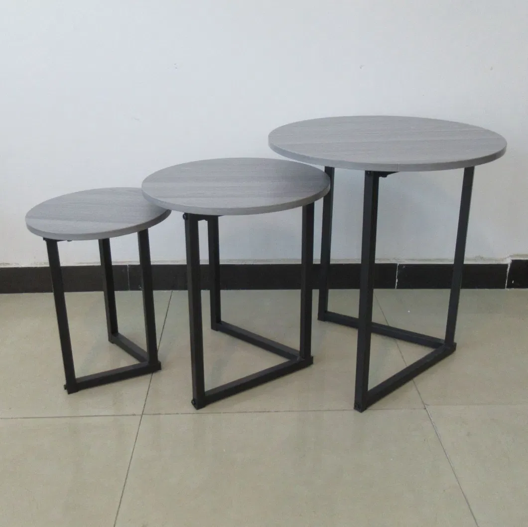 Space-Saving Nesting Coffee Table Set Home Furniture End Table
