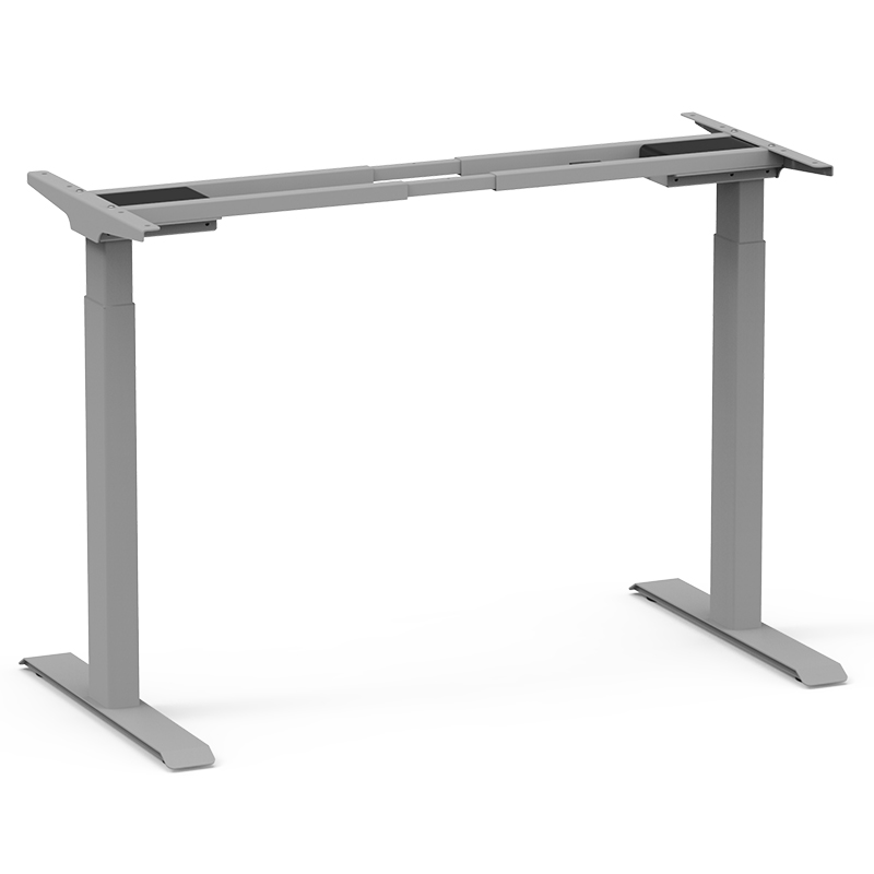 Grey Dual Motor Standing Desk