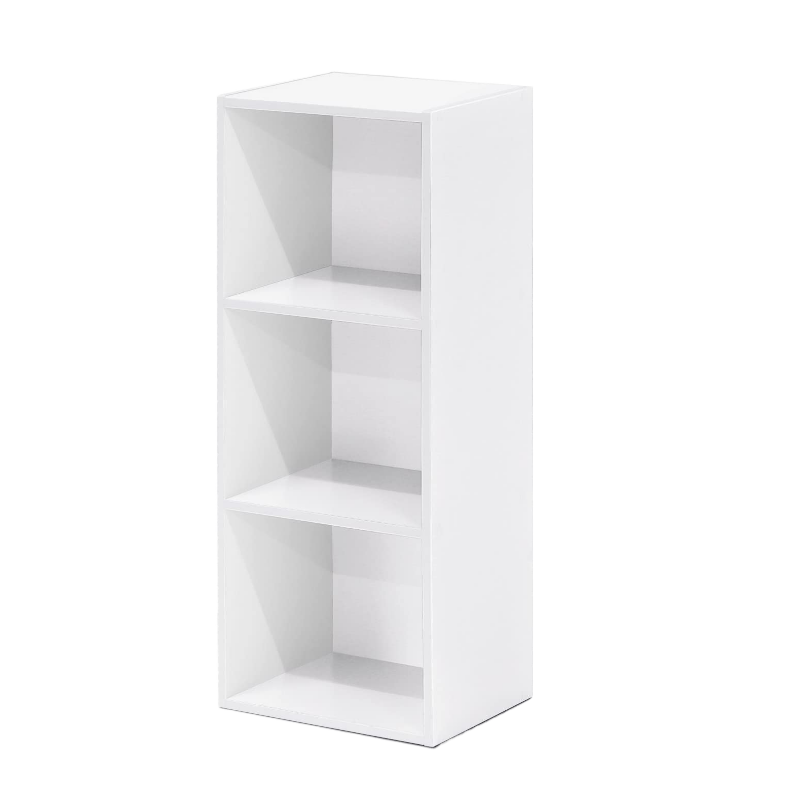 Modern 3-Cube Bookshelf Design