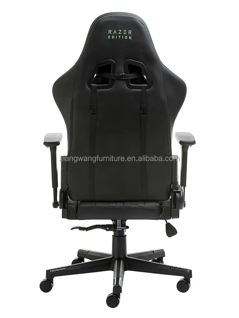 Wholesale Razer Gaming Chair Anji Computer Massage Silla Gamer Racing Chair Swivel Style With PU Metal &amp; Iron Materials