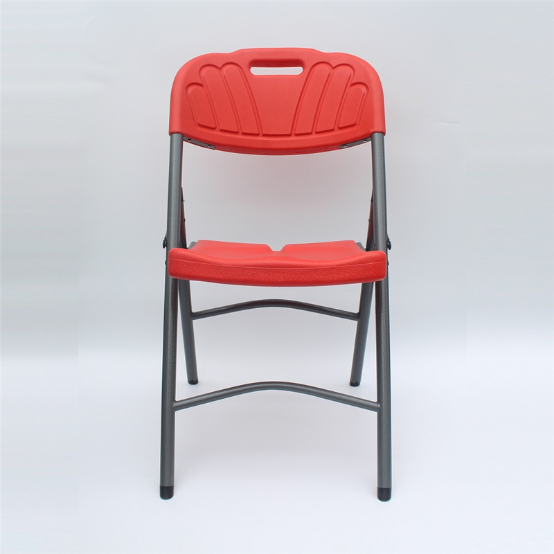 Modern Design Outdoor Folding Plastic Chair for Restaurant Garden Dining School Hall Hotel Courtyard and Patio Use