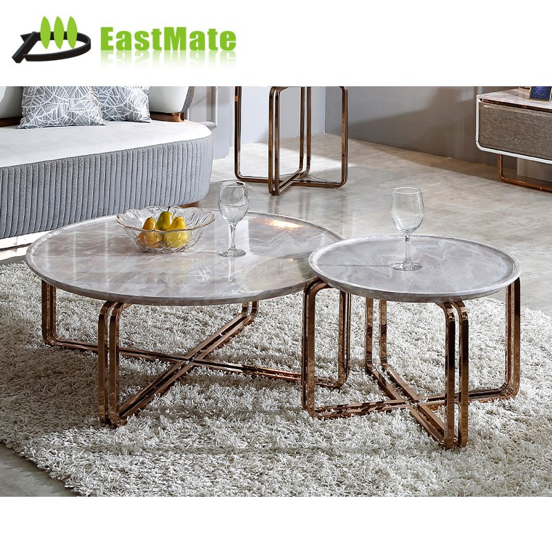 Modern Villa TV Stand Media Console with Storage and Display Shelves