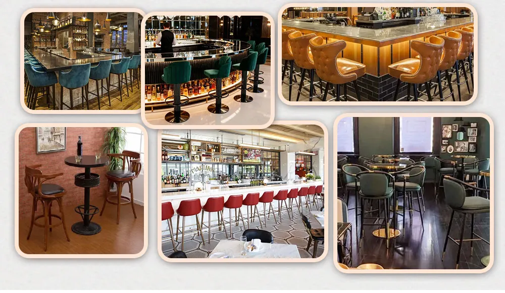 Customizable Commercial Counter Height Bar Stool Project Demo