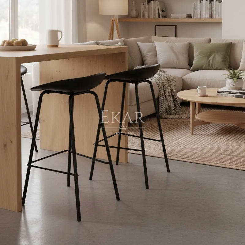 Fabric Bar Counter Stool construction