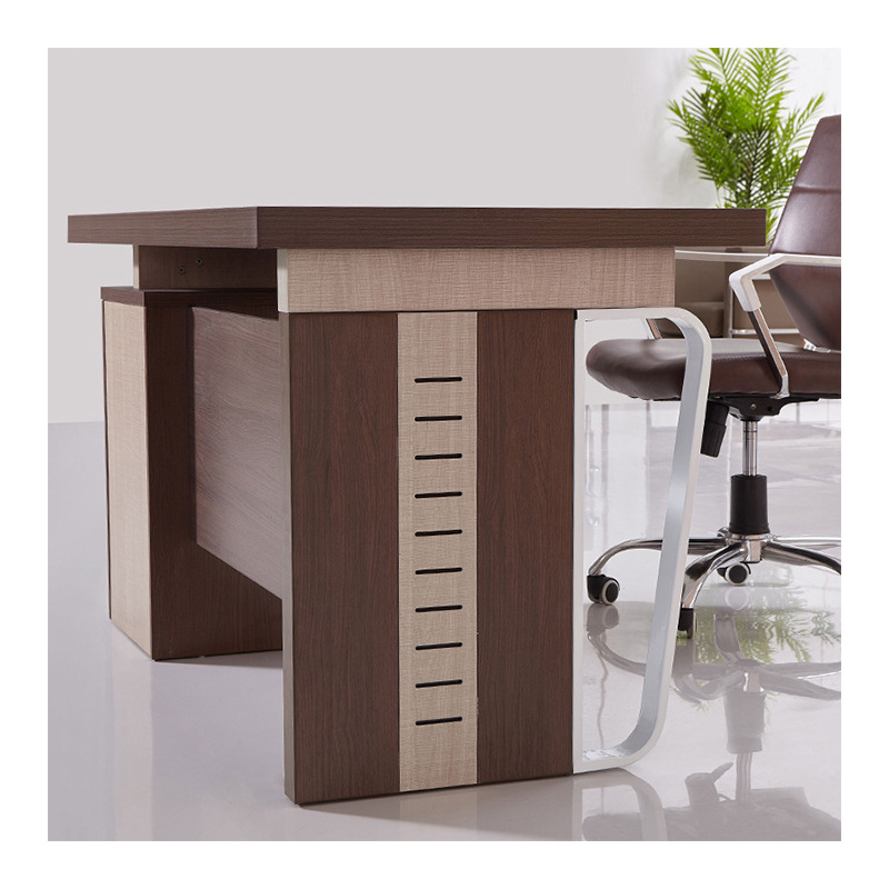 Metal Steel Home Office Single Office Furniture Manager Computer Desk Office Table with Drawer