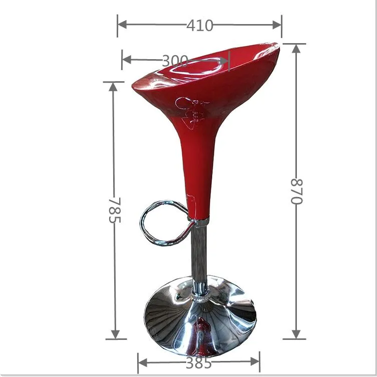 Cheap Adjustable Lifting Swivel ABS Plastic Kitchen Restaurant Counter Bar Stools for Sale