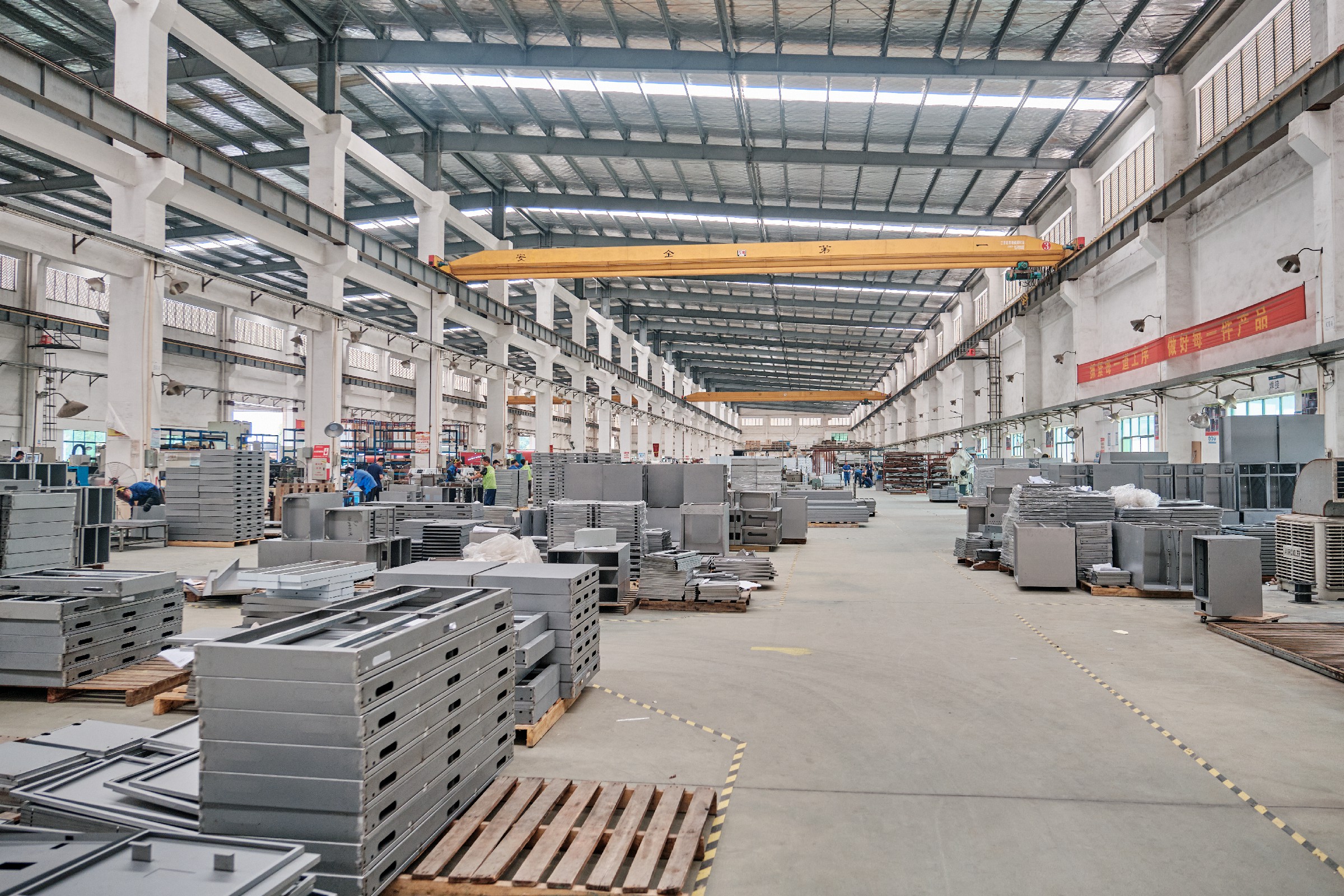 Factory machinery view 1