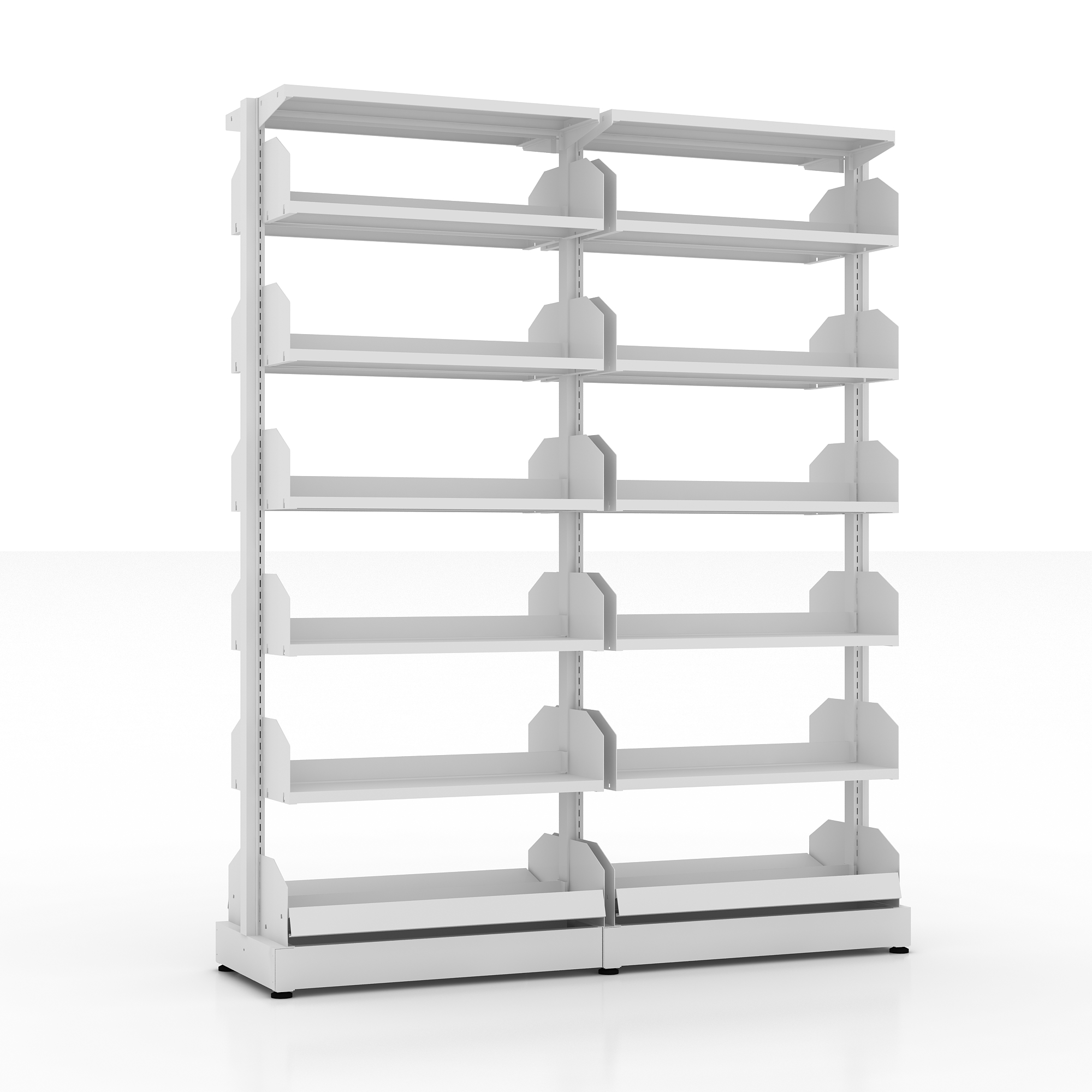 Metal Library Bookshelves