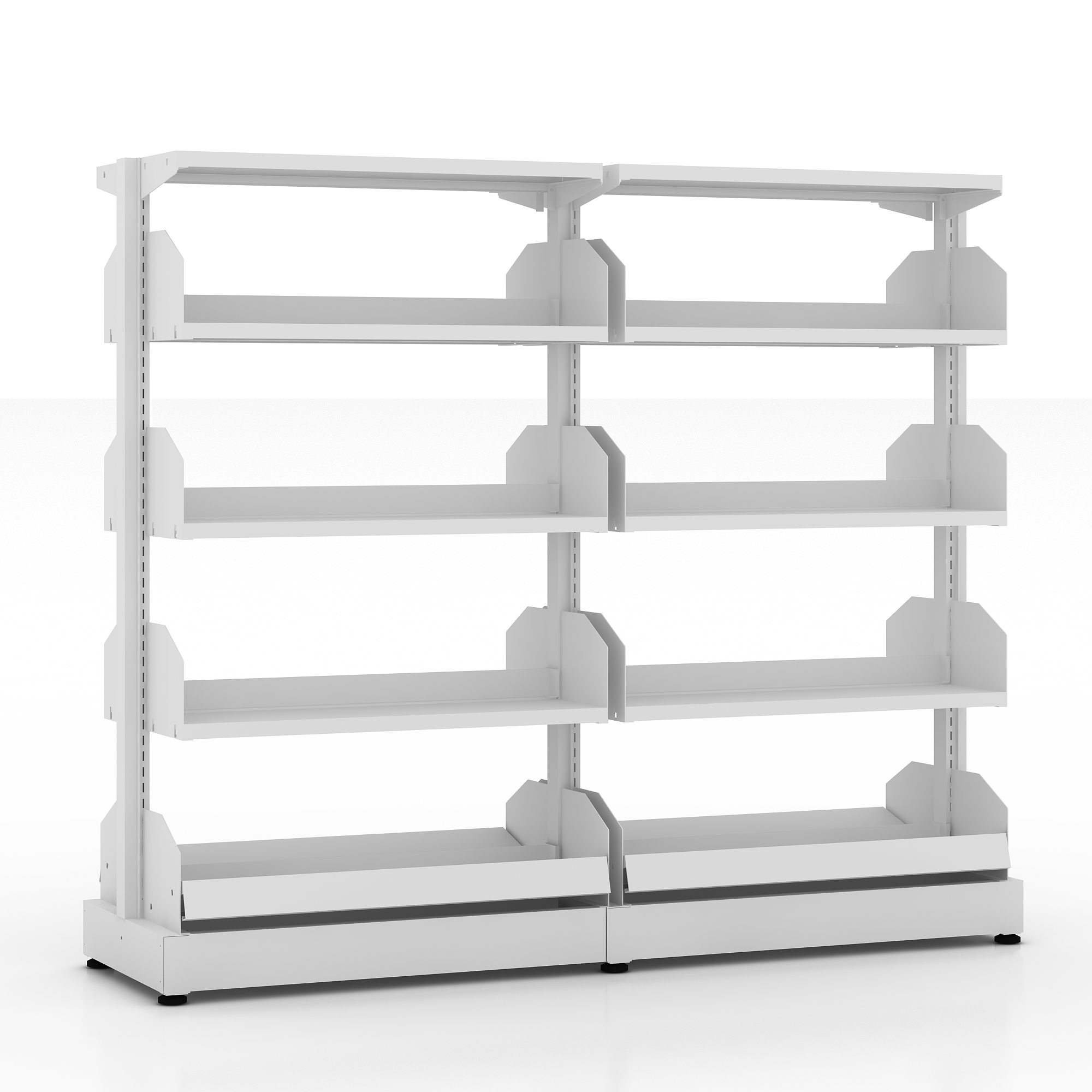 Metal Library Bookshelves