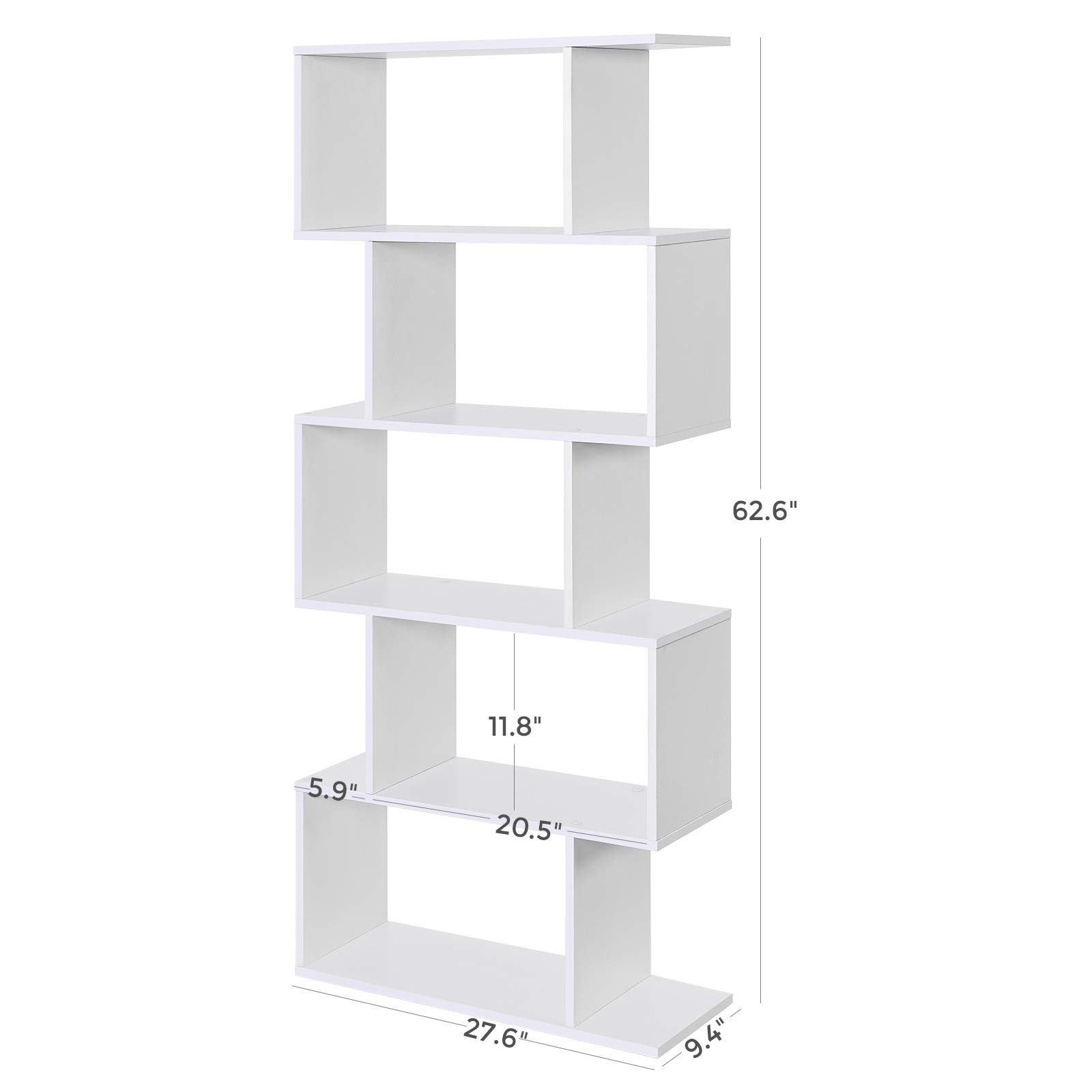 Modern Wooden Bookshelf Structure 9
