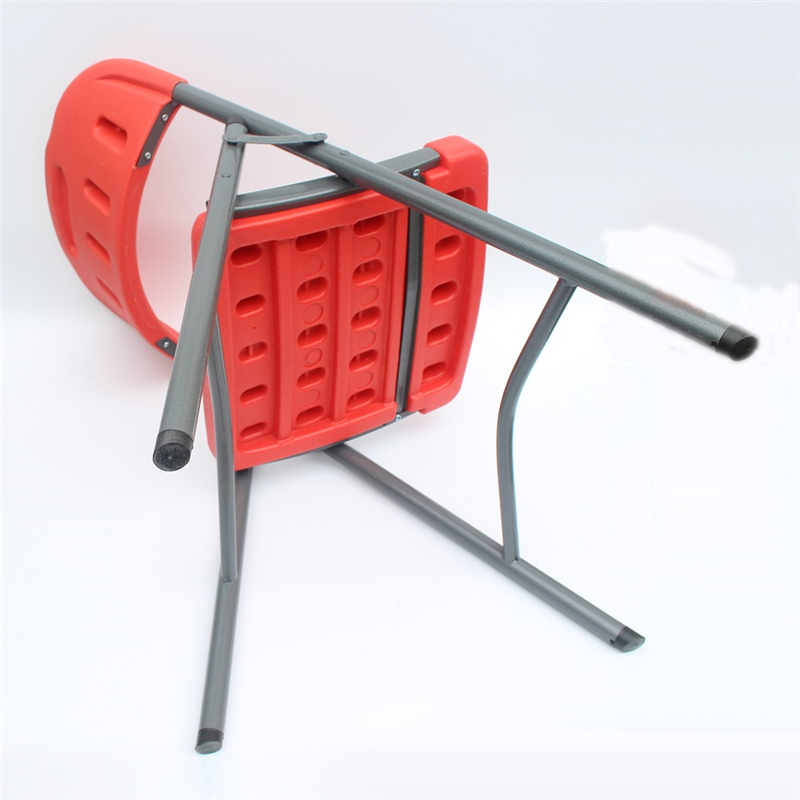 Modern Design Outdoor Folding Plastic Chair for Restaurant Garden Dining School Hall Hotel Courtyard and Patio Use