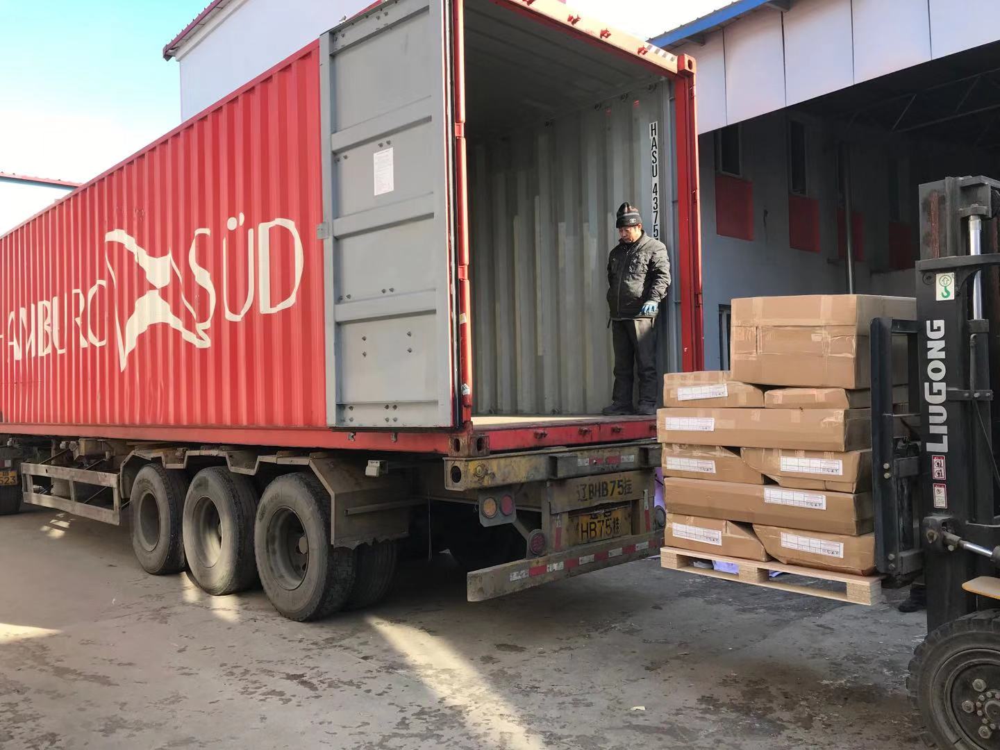 Loading into Shipping Containers