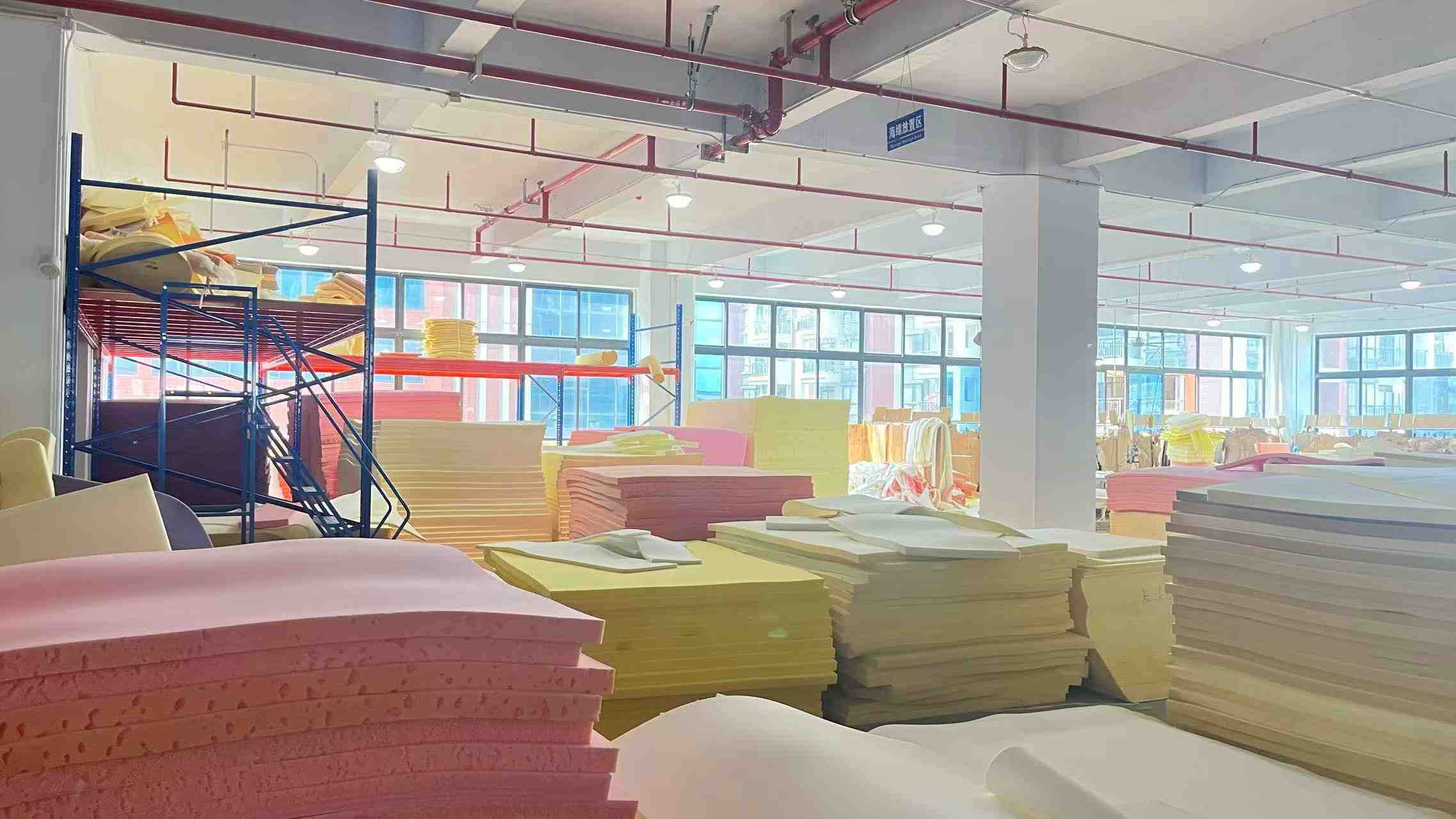 High-density foam sponge raw materials for premium sofa and seat cushion production
