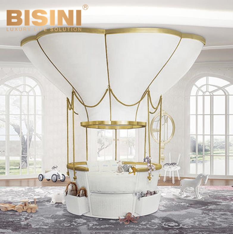 Lovely Home Furniture Kids Hot Air Balloon Design Bed Bedroom Furniture