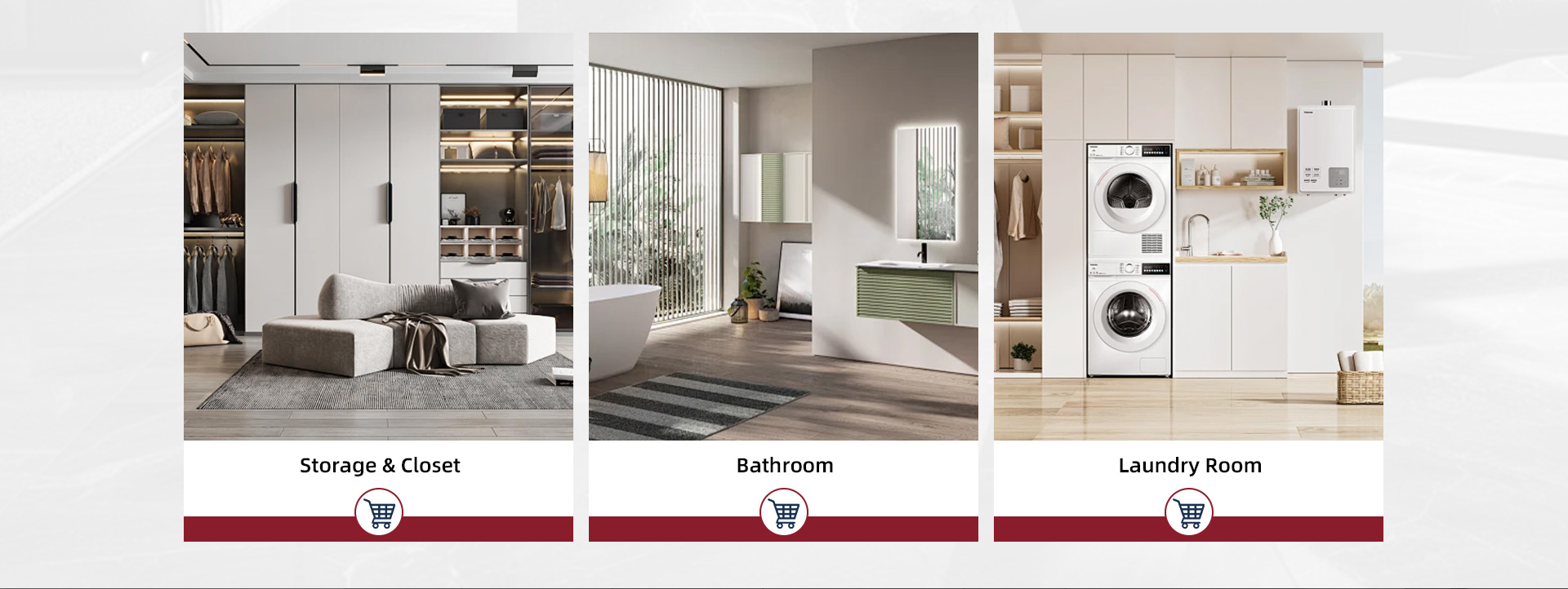 Storage Closet and Bathroom Systems