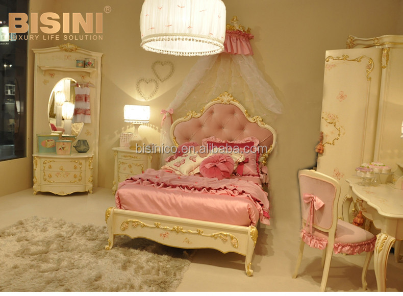 Luxury kids bed design details and craftsmanship
