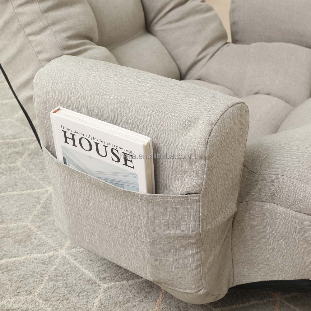 Accent Swivel Floor Recliner Detail 7