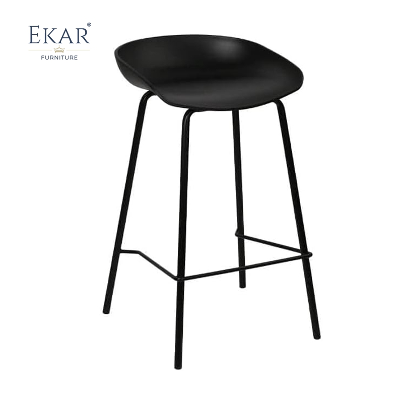 Ekar Modern Minimalist Fabric Bar Counter Stool-for Bars Kitchen Islands Schools Villas Hospitals