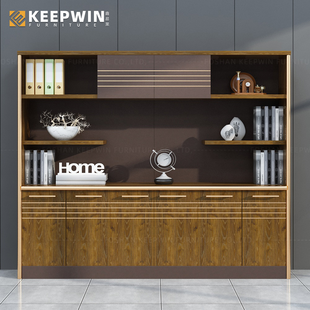 Sturdy Structure Details of Wood Executive Desk