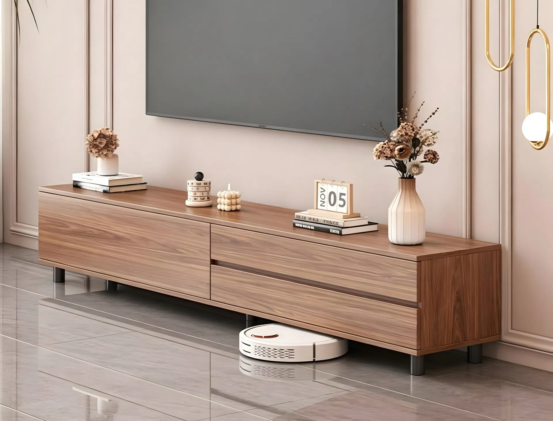 Modern Media Console Structure