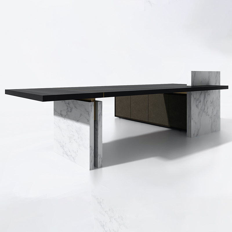 Luxury Executive Ceo Desk Manager Wooden Executive Office Table Desk Elegant Contemporary Modular President Boss Desk