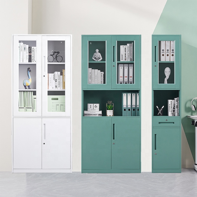 Functional Modern Eco-Friendly Colorful Metal Knock Down Office Furniture Factory Price Durable for Home Office School