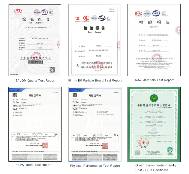 Quality Certificates
