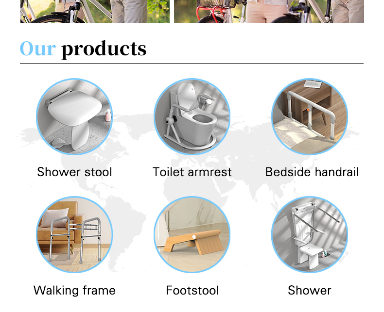 Aluminum Alloy & Wooden Foldable Wall-Mounted Shoe Bench with Storage 2