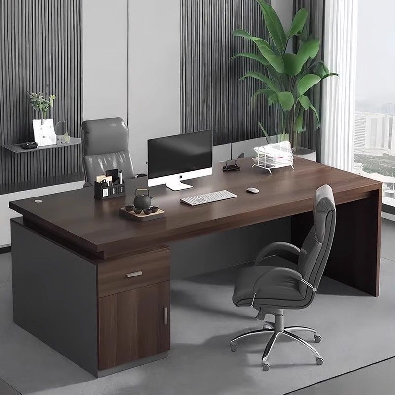Wholesale Cheap Modern Office Desk With Drawers Boss General Manager Executive Home Office Table Furniture