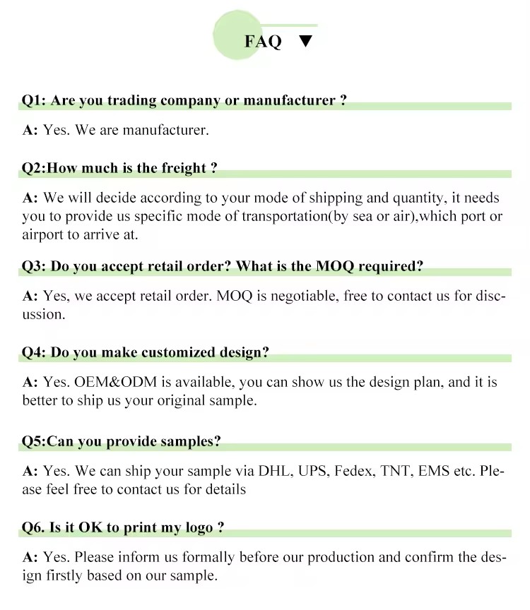 FAQ and Quality Standards Graphic