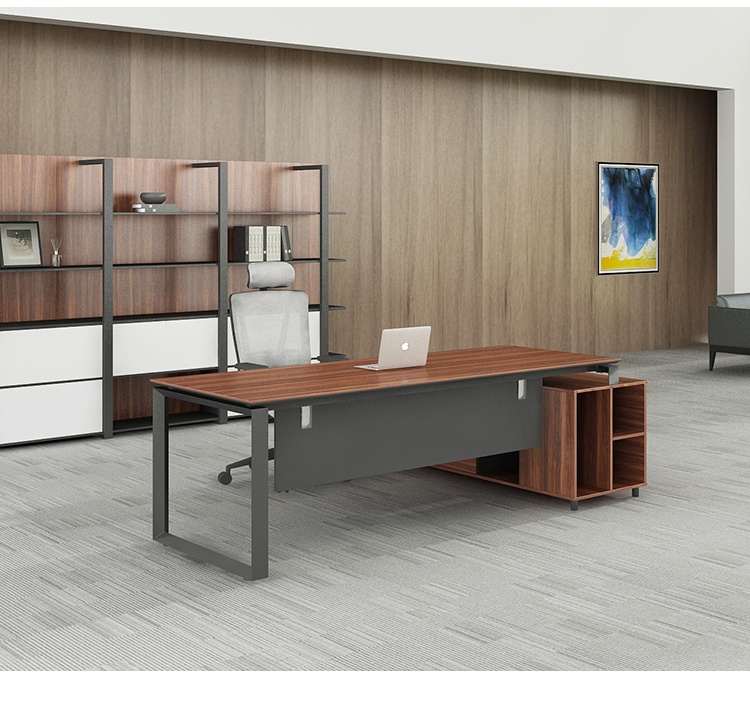 Wood furniture executive office desk