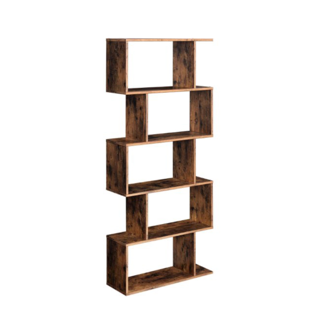 American Oak Vintage European Style Wooden Public Library House Shelf Wall Bookcases &amp; Bookshelves for Sale
