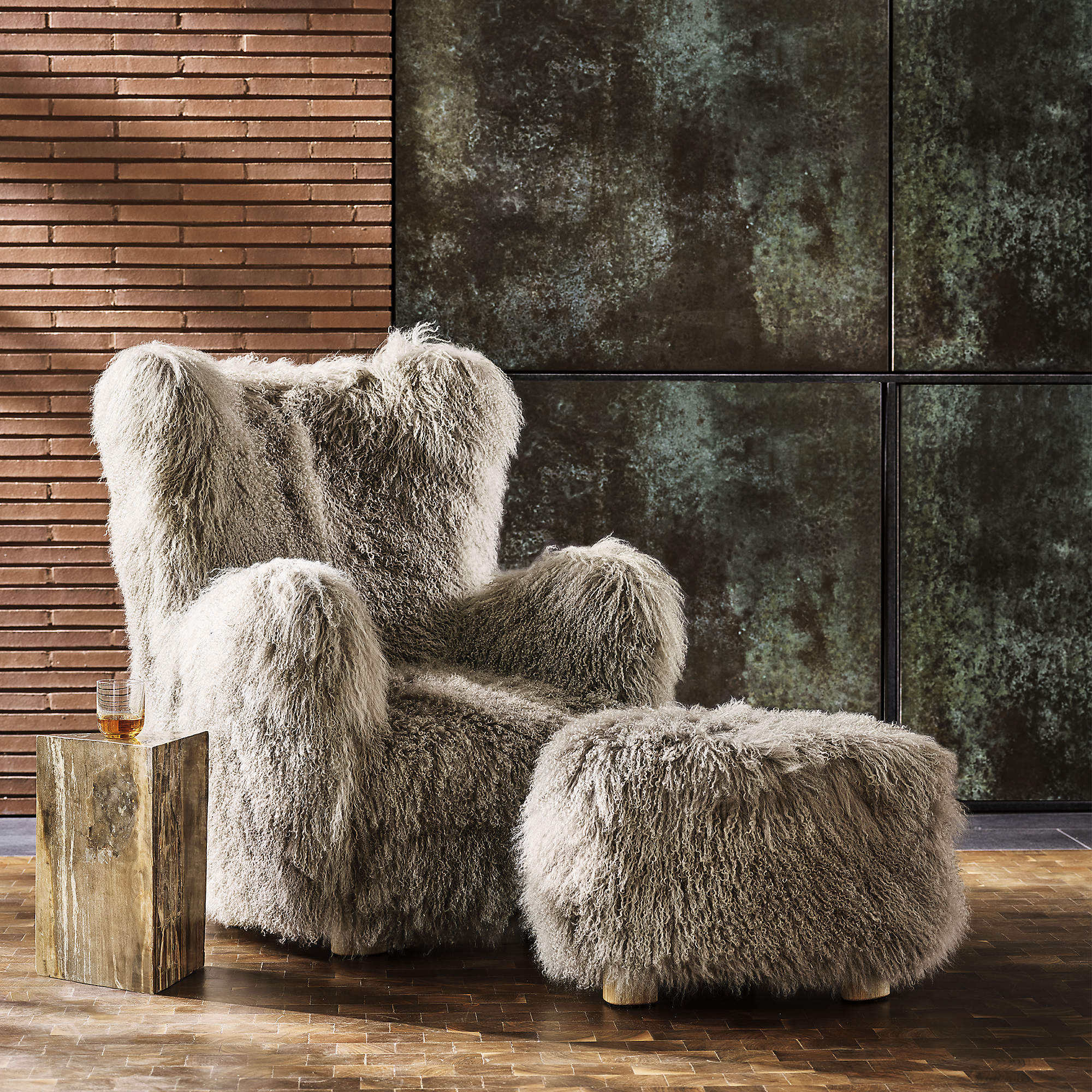 Mid Century Wood Frame Solid Back Manual Recliner Foam Filled Modern Leisure Accent Chair for Living Room Dining Home Office