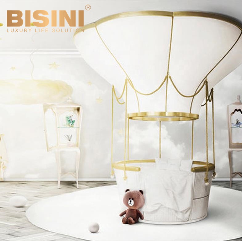 Lovely Home Furniture Kids Hot Air Balloon Design Bed Bedroom Furniture