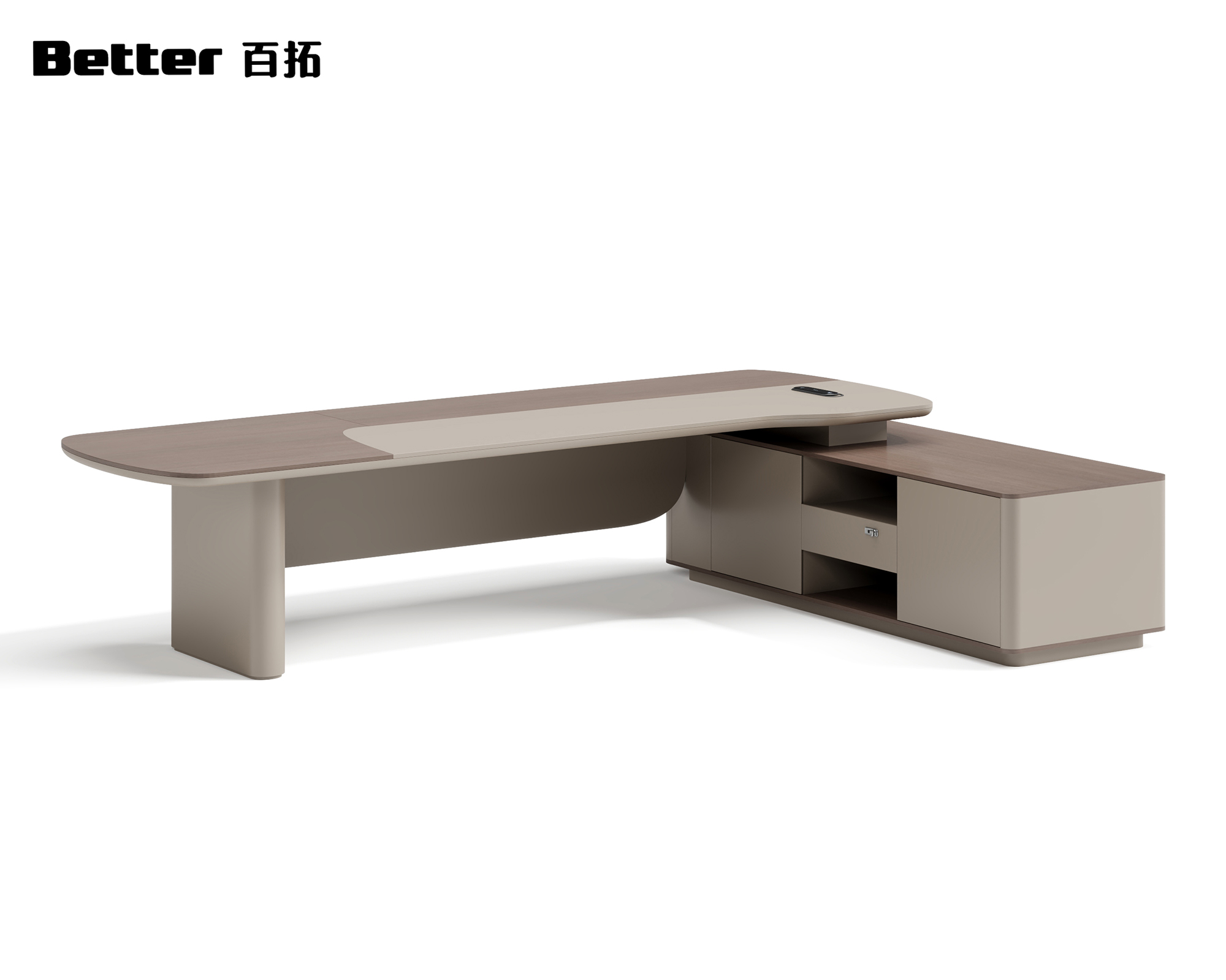 Modern Executive Office Desk Electric Height Adjustable Durable Easy Assembly Home Office Furniture