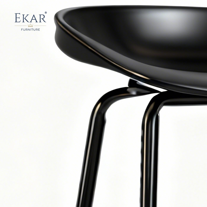 Ekar Modern Minimalist Fabric Bar Counter Stool-for Bars Kitchen Islands Schools Villas Hospitals