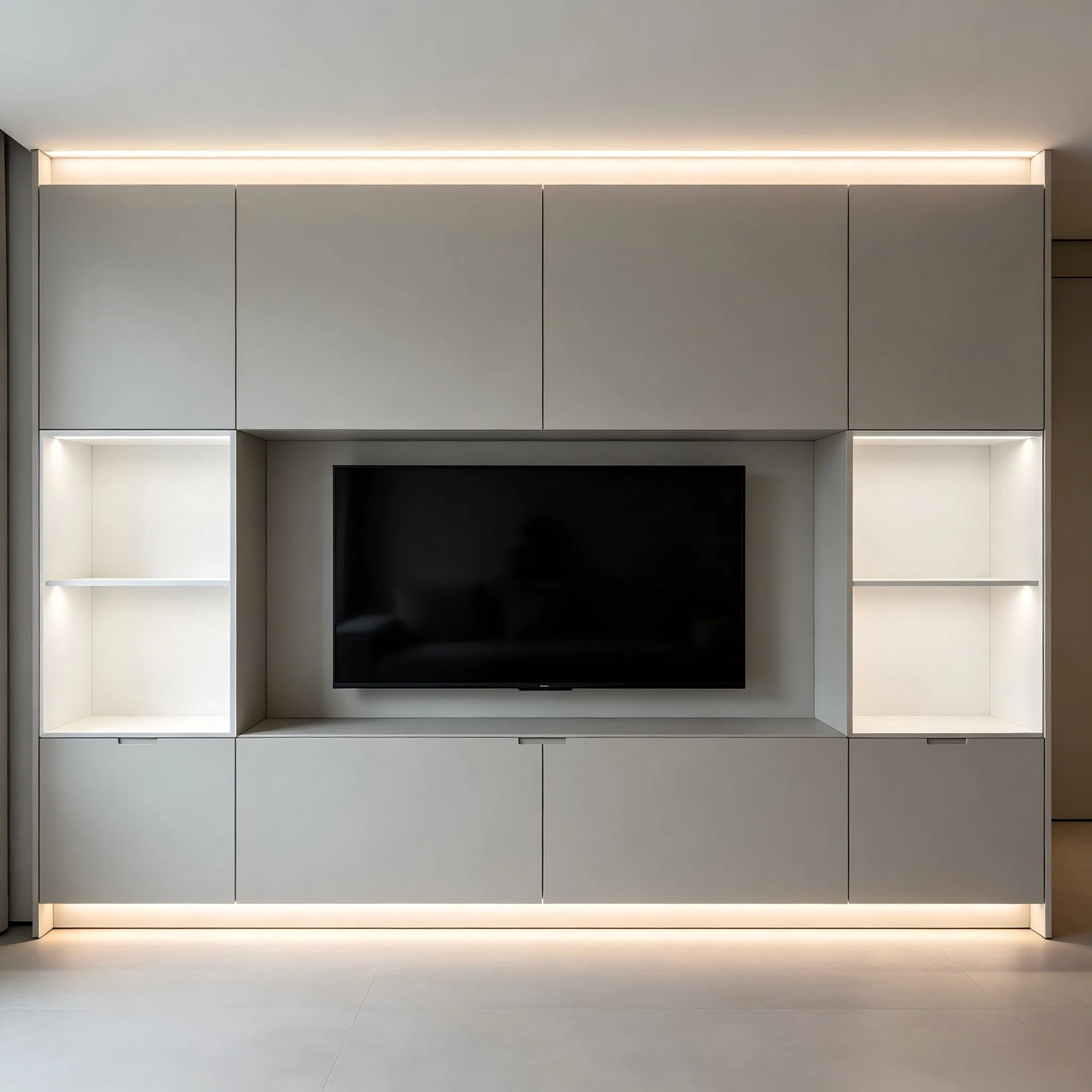 Brand New / High Quality Modern Luxury Style Wood Media Console