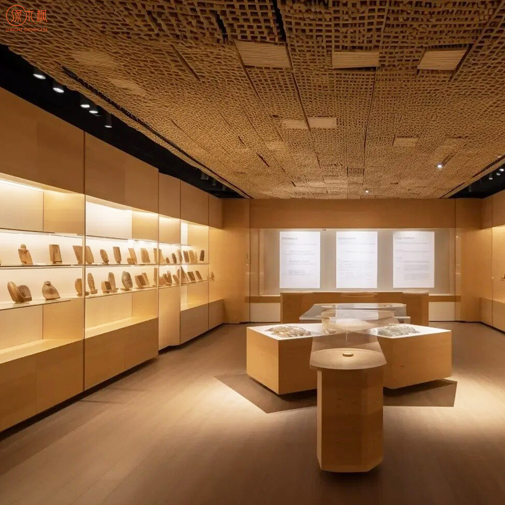 Wooden Museum Display Cases Custom Museum Display Stand Manufacturer Worldwide Supply