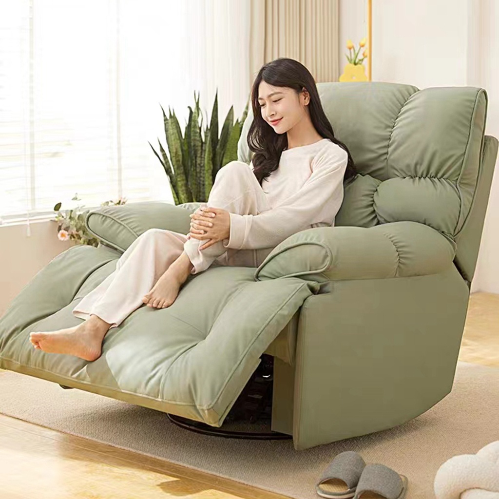 Revolving Accent Chair Comfortable Armchair Recliner Sofa Chair Villa Living Room Modern Luxury Rotatable Leisure Lounge Chair