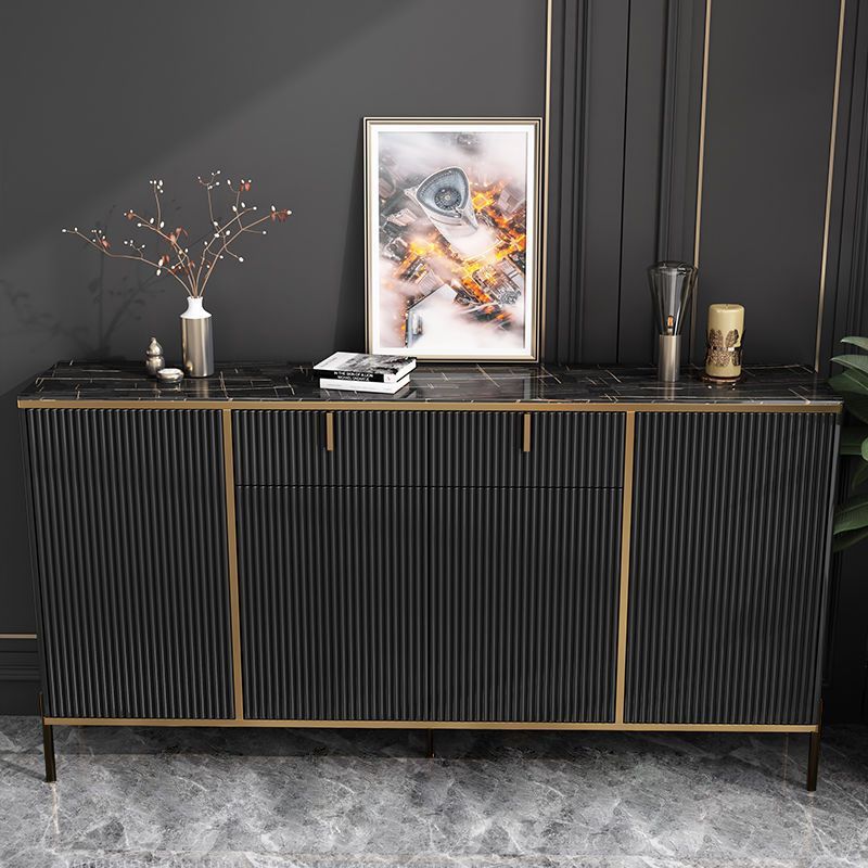 Living Room Furniture Wholesale Price Luxury Simple Modern Design Decorative Buffet Sideboard Cabinet with Large Storage