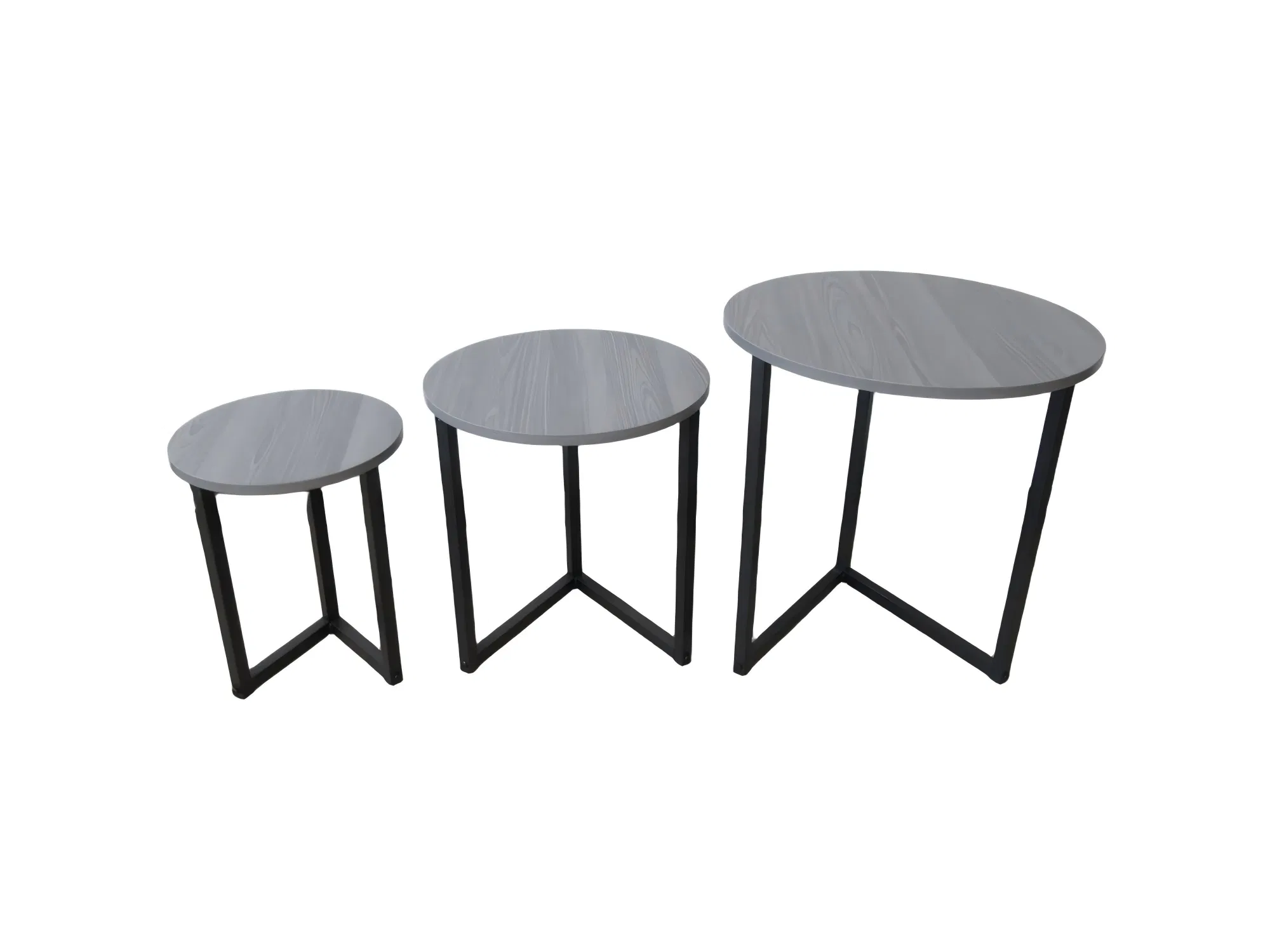 Space-Saving Nesting Coffee Table Set Home Furniture End Table