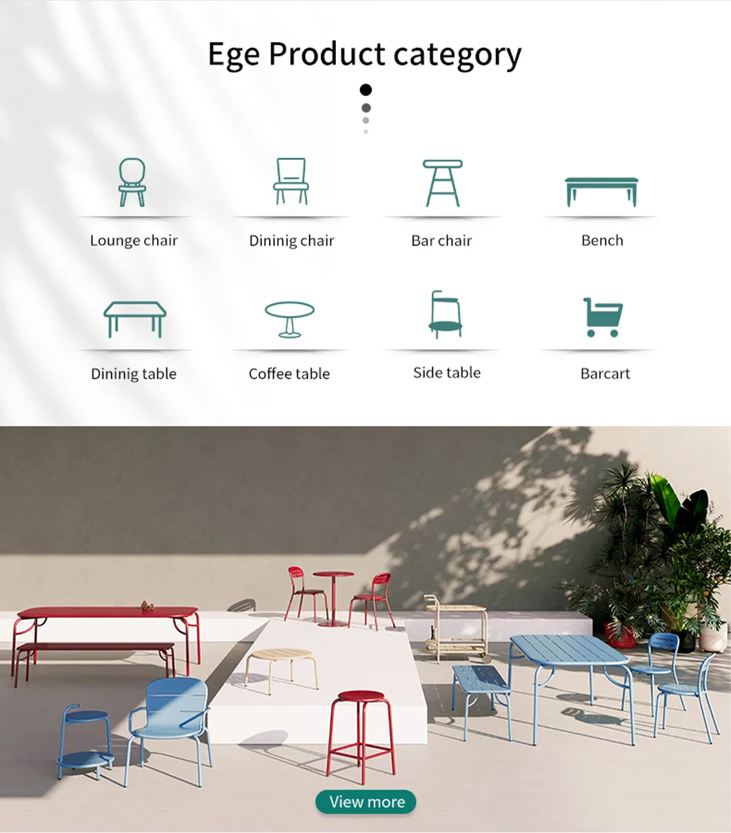 Commercial Furniture Indoor Home Bar Chairs Kitchen Lab Stool Counter Stool Outdoor Hotel Patio Cafe Round Aluminum Bar Stool