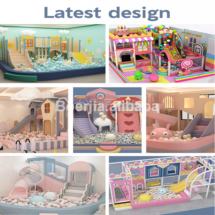 Certified Safe Play Kids Indoor Playground Equipment For Children With Soft Corner Guards And Secure Steps For Early Years Care