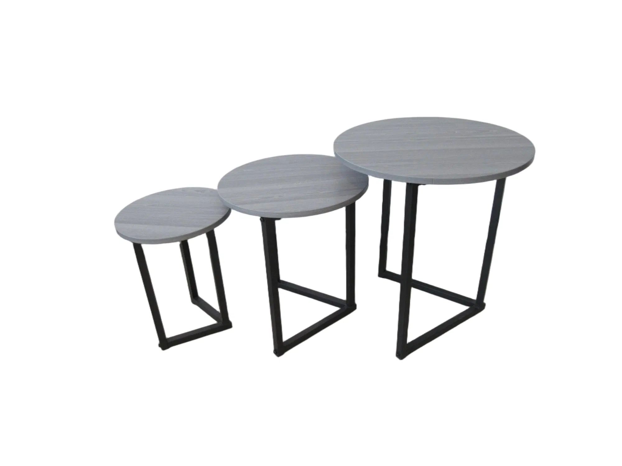 Space-Saving Nesting Coffee Table Set Home Furniture End Table